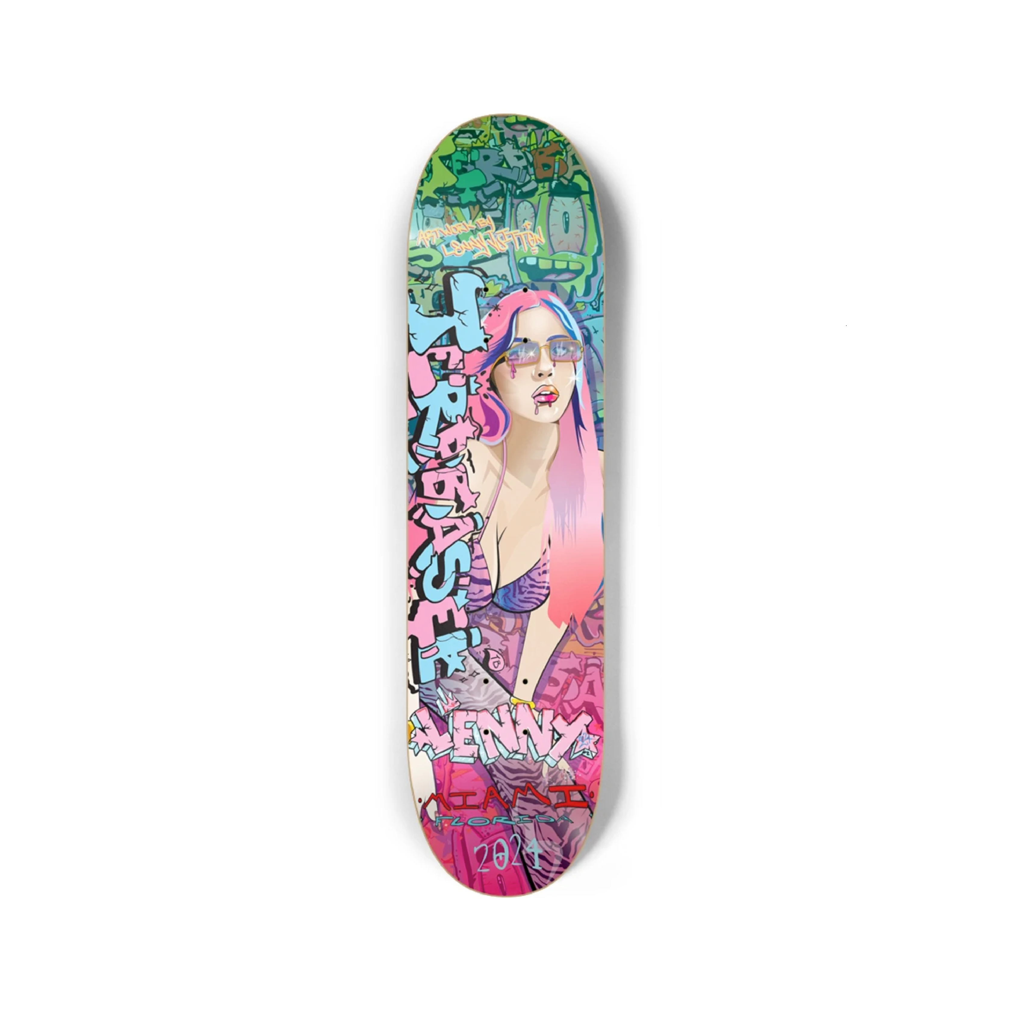 LENNY VUITTON x TERP BASEL 2024 DECK GIRL